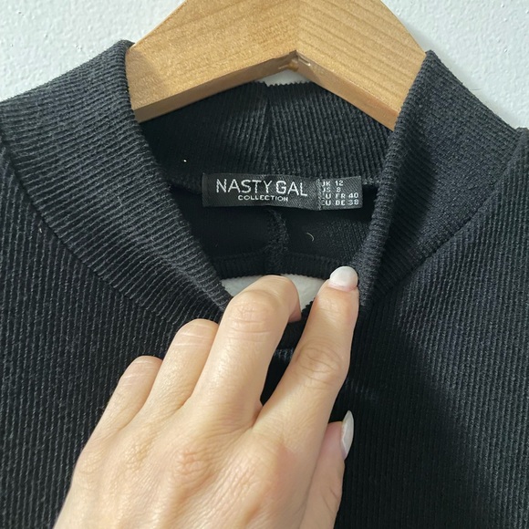 Nasty Gal Mini Open Back Dress - Picture 2 of 4